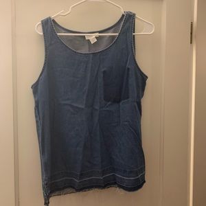 Loft Jean Tank Top